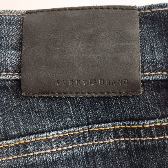 Lucky Brand Skinny Jeans Bridgette Dark Wash Blue Women's Size 26 - Picture 13 of 16